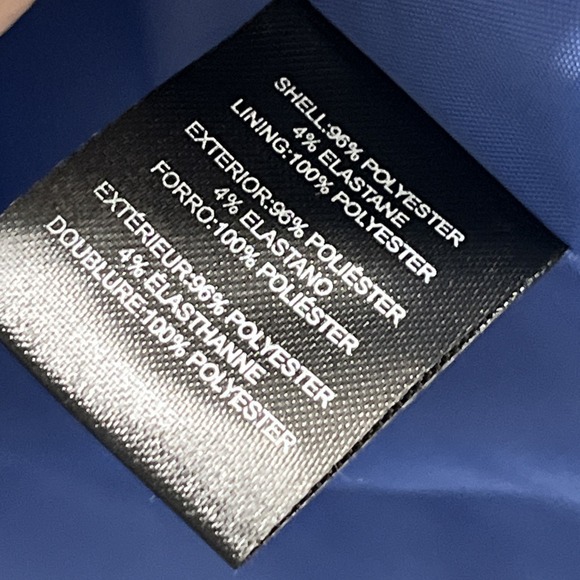 Tahari ASL Blazer Womens 10 Perwinkle One Button Jacket Structured Lined Office - Picture 6 of 13